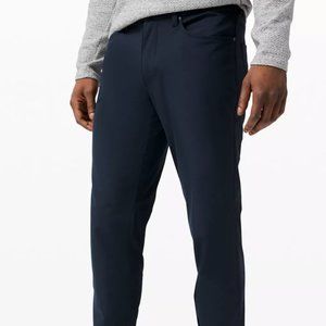 Lululemon ABC Pant Classic 32L Warpstreme Men Blue